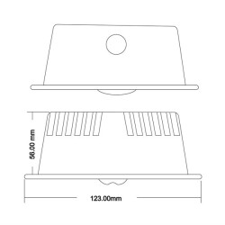 POWER LED AUTOTEST ANTI PANIC RECESSED-SURFACE WIT (4)